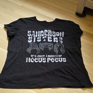 Hybrid Apparel Black Sanderson Sisters Hocus Pocus Graphic Tee